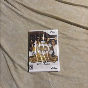 World Series of Poker 2007 Edition for Wii - White/Gold